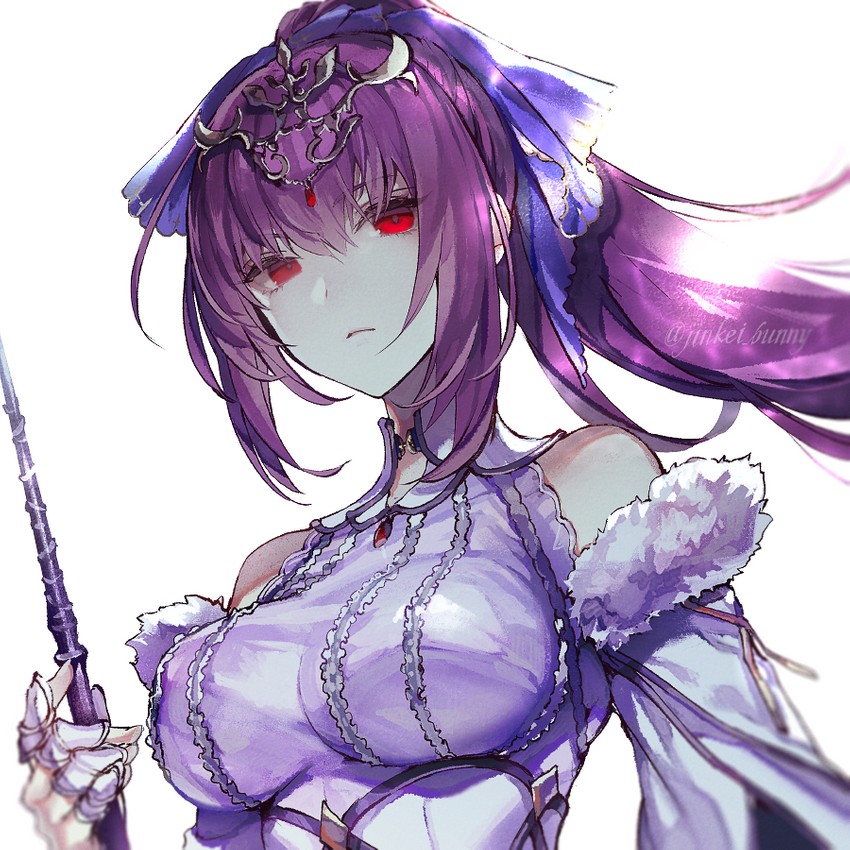 scathach and scathach skadi (fate and 1 more) drawn by koshika_rina
