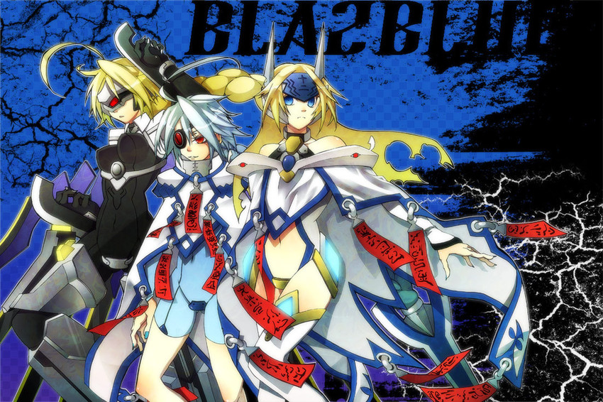 nu-13, lambda-11, and mu-12 (blazblue) drawn by noran