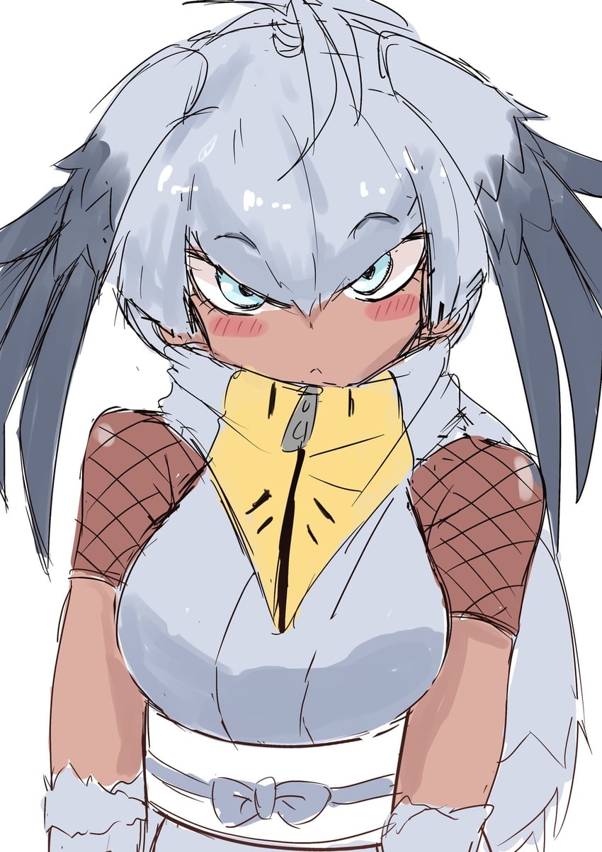shoebill (kemono friends and 1 more) drawn by fukinotsu_1121