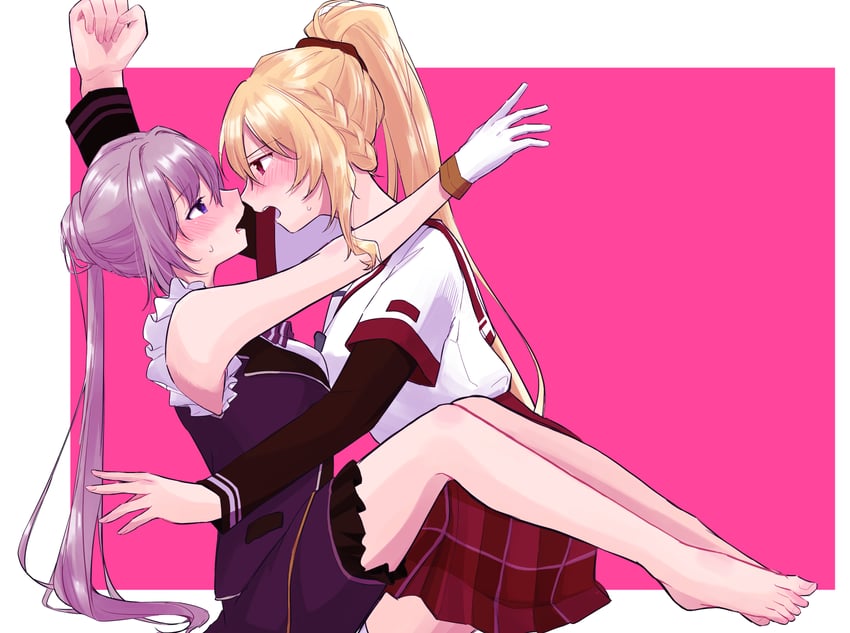 yakumo mitama and togame momoko (mahou shoujo madoka magica and 1 more) drawn by ultimate_magnum