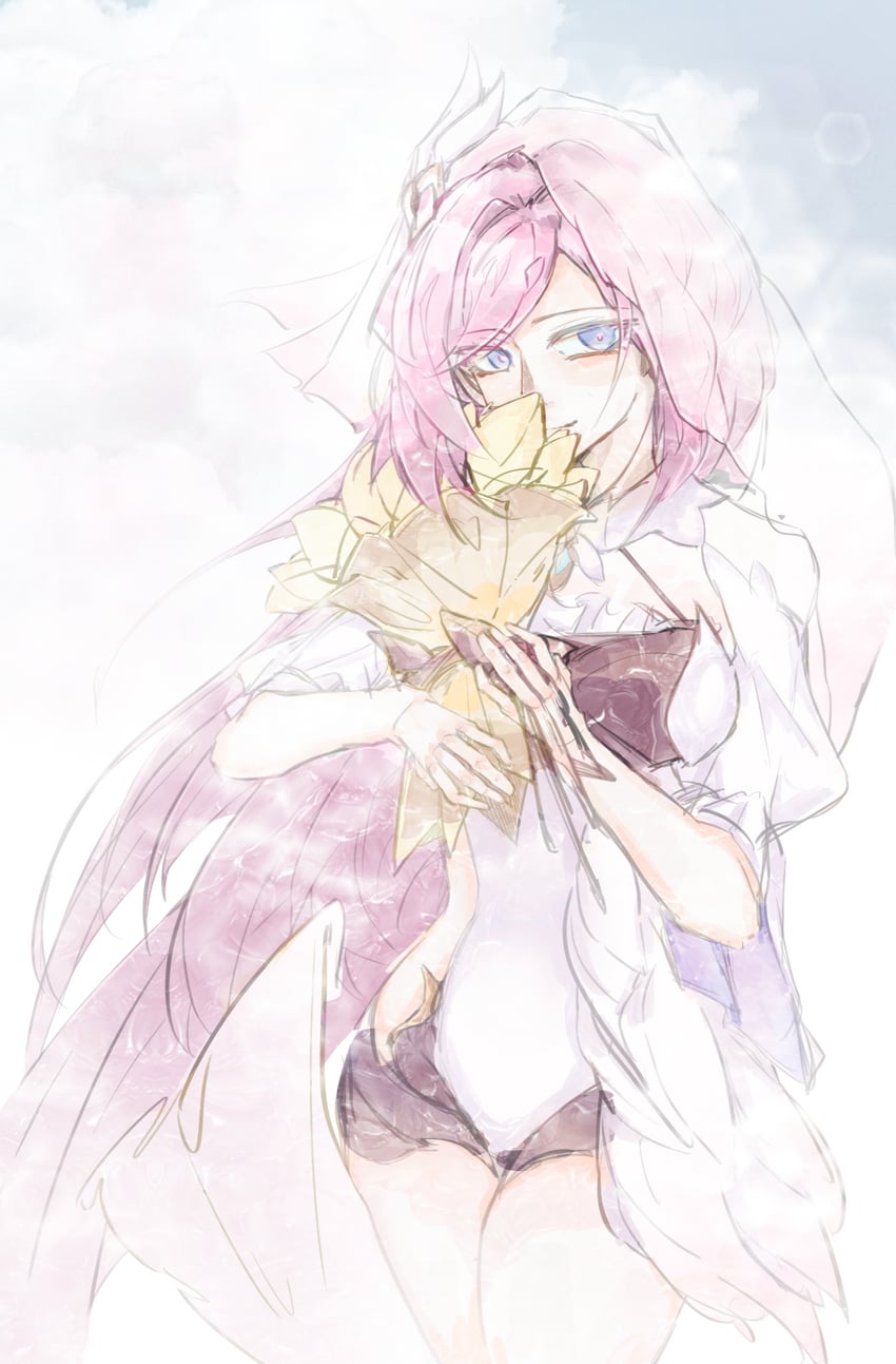 elysia (honkai and 1 more) drawn by xiao_baihua