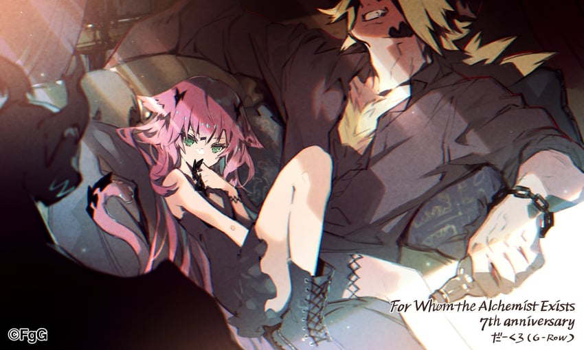 zwei and neun (ta ga tame no alchemist) drawn by da-kuro