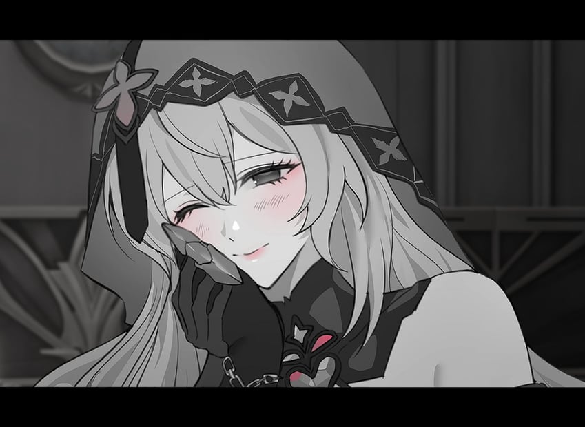 acheron and black swan (honkai and 1 more) drawn by 9_(hcl9fg)
