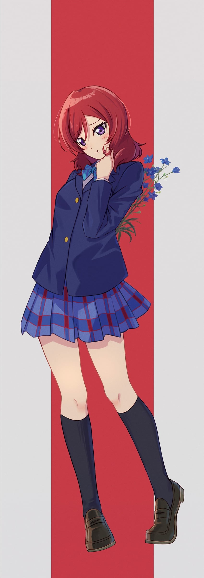 nishikino maki (love live! and 2 more) drawn by macken666