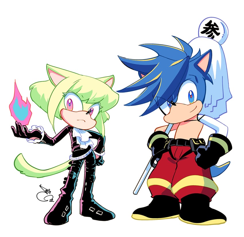 lio fotia and galo thymos (sonic and 1 more) drawn by bae_(baebae)