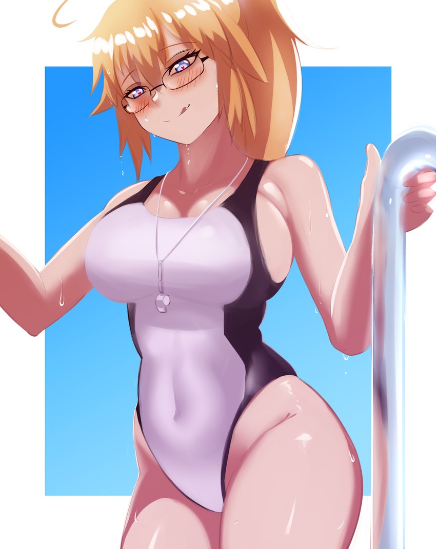 jeanne d'arc (fate and 1 more) drawn by zaki_(zaki_btw)