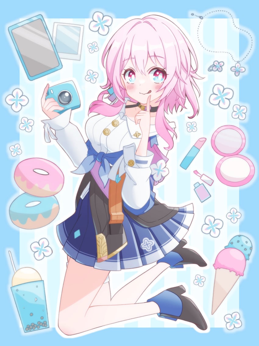 march 7th (honkai and 1 more) drawn by petako_(ptpt_k)