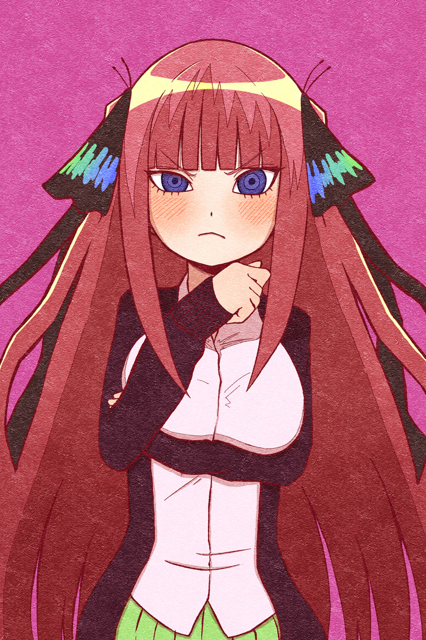 nakano nino (go-toubun no hanayome) drawn by bear_ringer