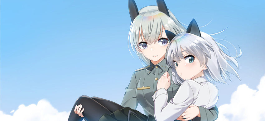 sanya v. litvyak and eila ilmatar juutilainen (world witches series and 1 more) drawn by jun_project