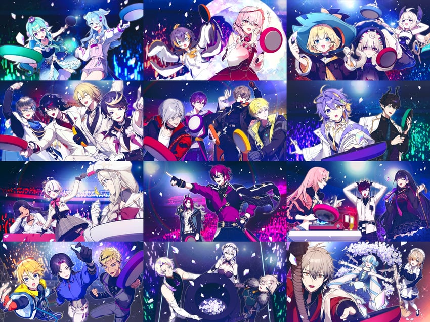 elira pendora, enna alouette, finana ryugu, petra gurin, millie parfait, and 28 more (nijisanji and 1 more) drawn by zzangto