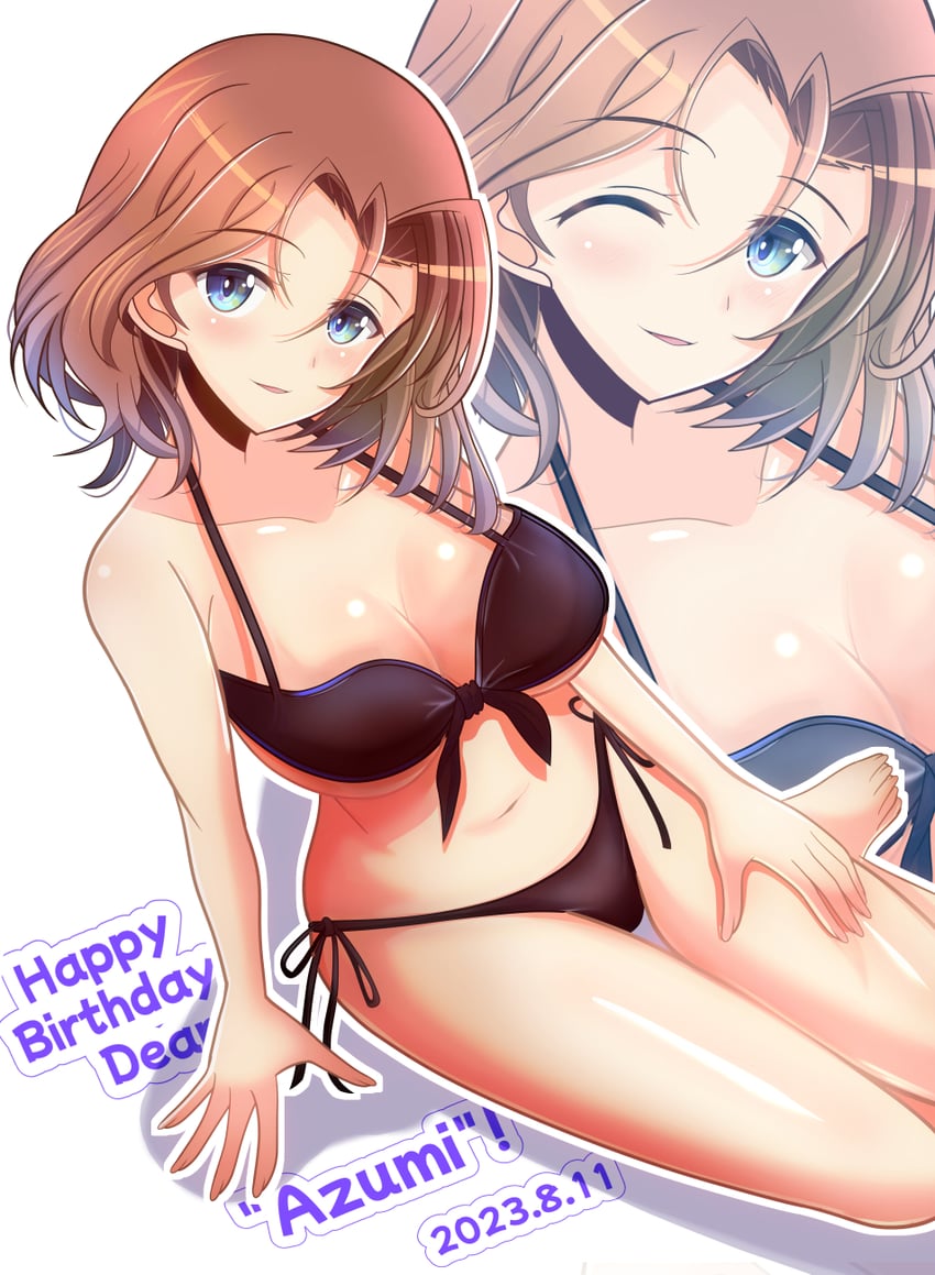 azumi (girls und panzer) drawn by kumaisao