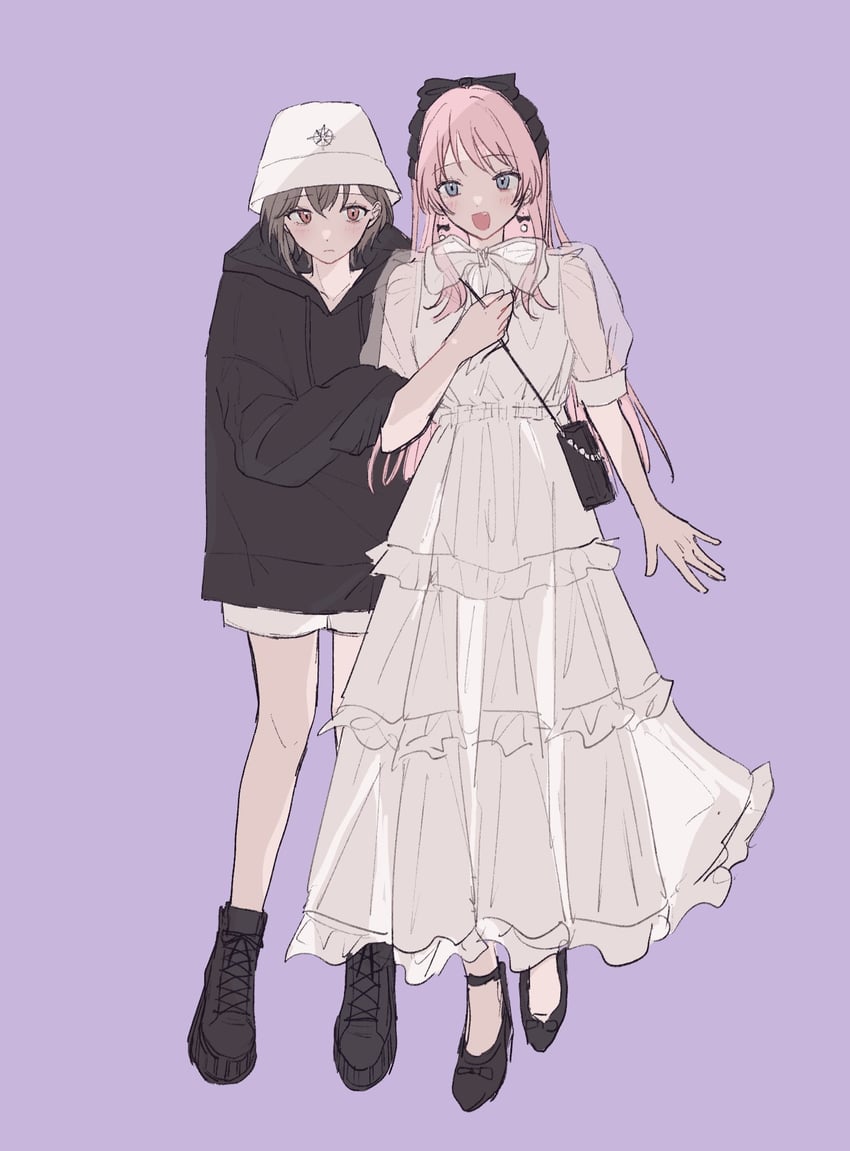 chihaya anon and takamatsu tomori (bang dream! and 1 more) drawn by cihiuix