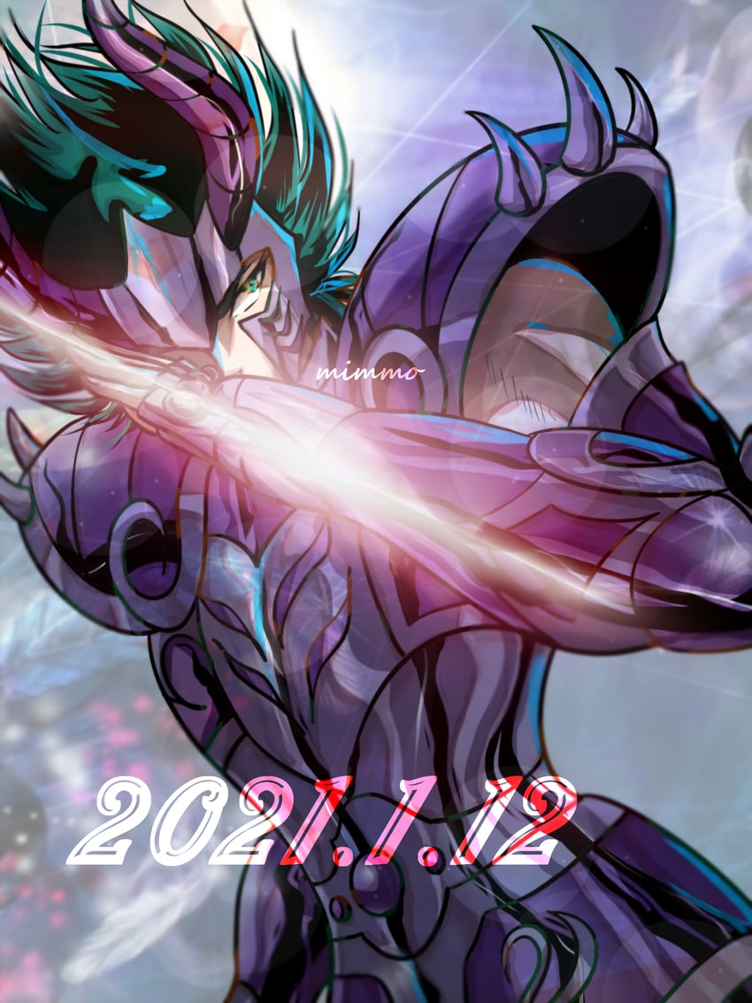 capricorn shura (saint seiya) drawn by mimmo