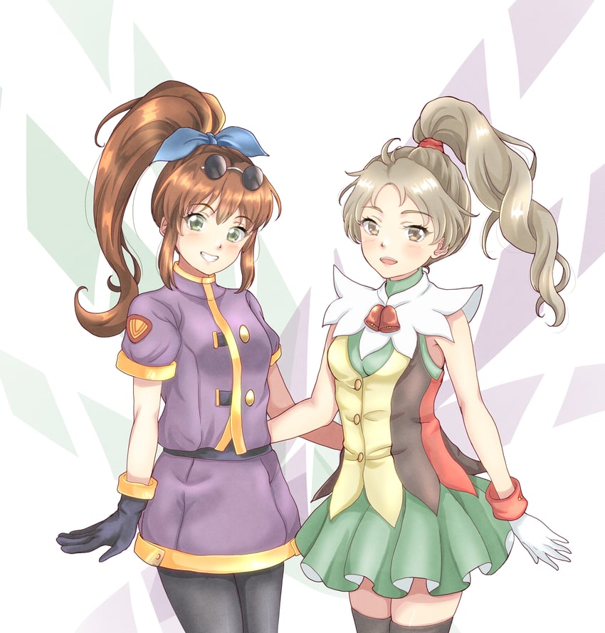 precis neumann and meg (star ocean and 3 more) drawn by umikamome_(pixiv40804077)