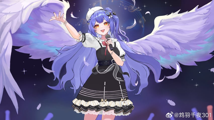 azusa (nijisanji and 1 more) drawn by weibo_5447369014