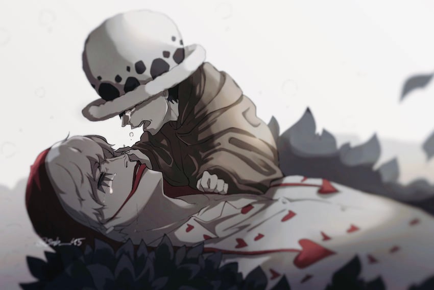 trafalgar law and donquixote rocinante (one piece) drawn by sub_45