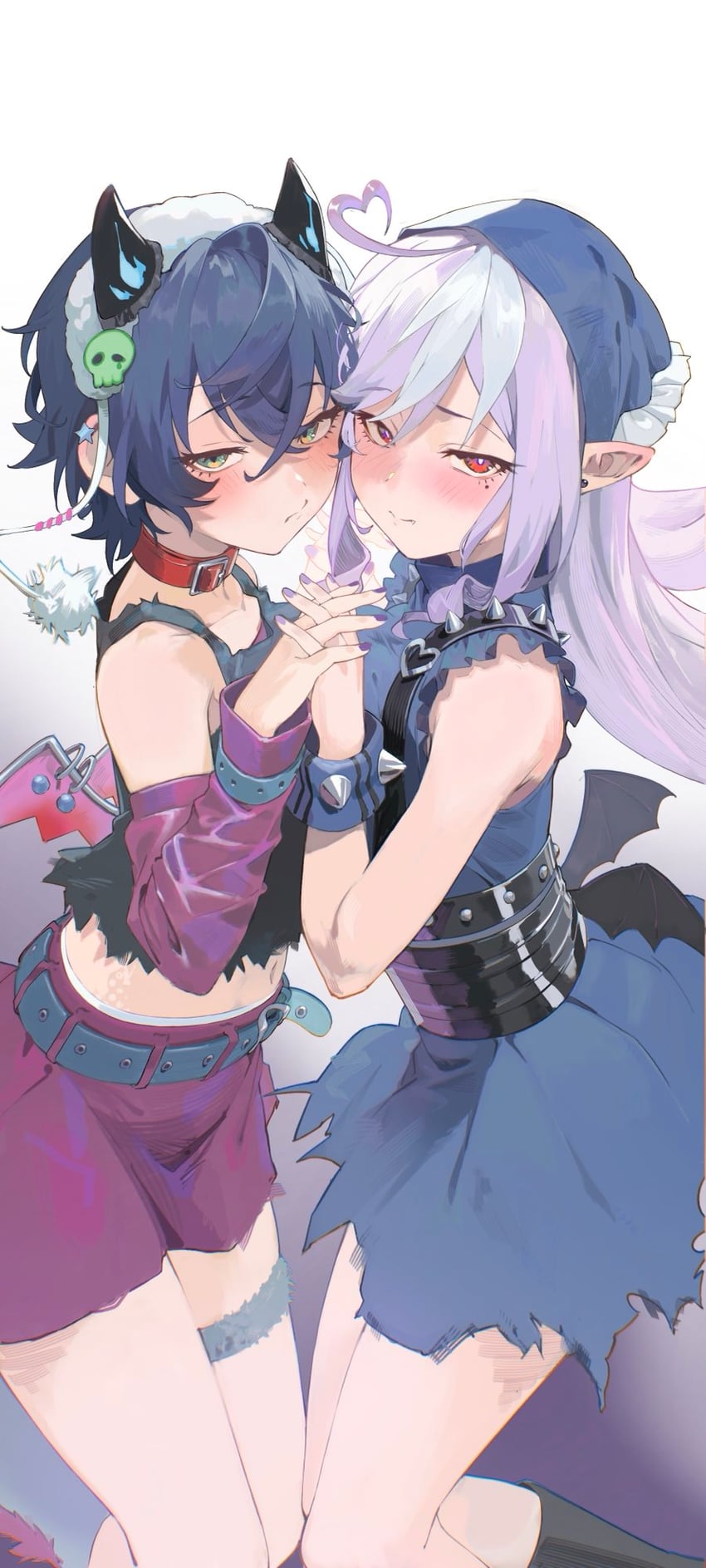 belle and vivian banshee (zenless zone zero) drawn by a.k.a.zkin
