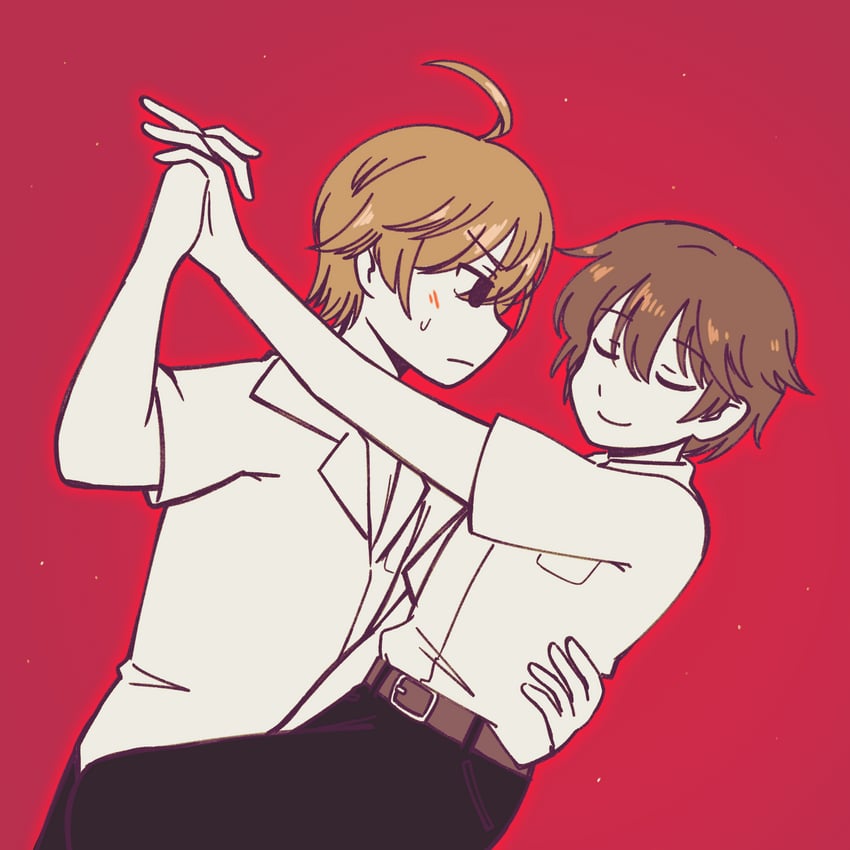 mamiya takuji and minakami yukito (tsui no sora) drawn by maditsu