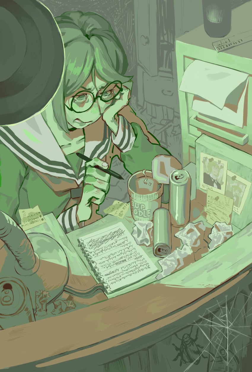 fukawa toko and togami byakuya (danganronpa and 1 more) drawn by otomegrandma