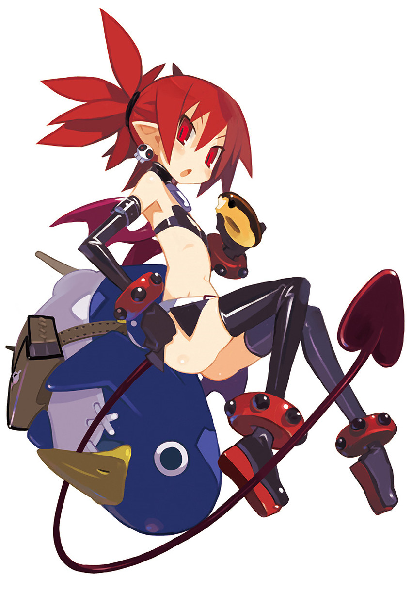 etna and prinny (disgaea and 3 more) drawn by harada_takehito