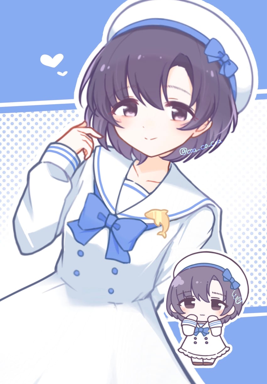 shiragiku hotaru (idolmaster and 2 more) drawn by coa_co_coa
