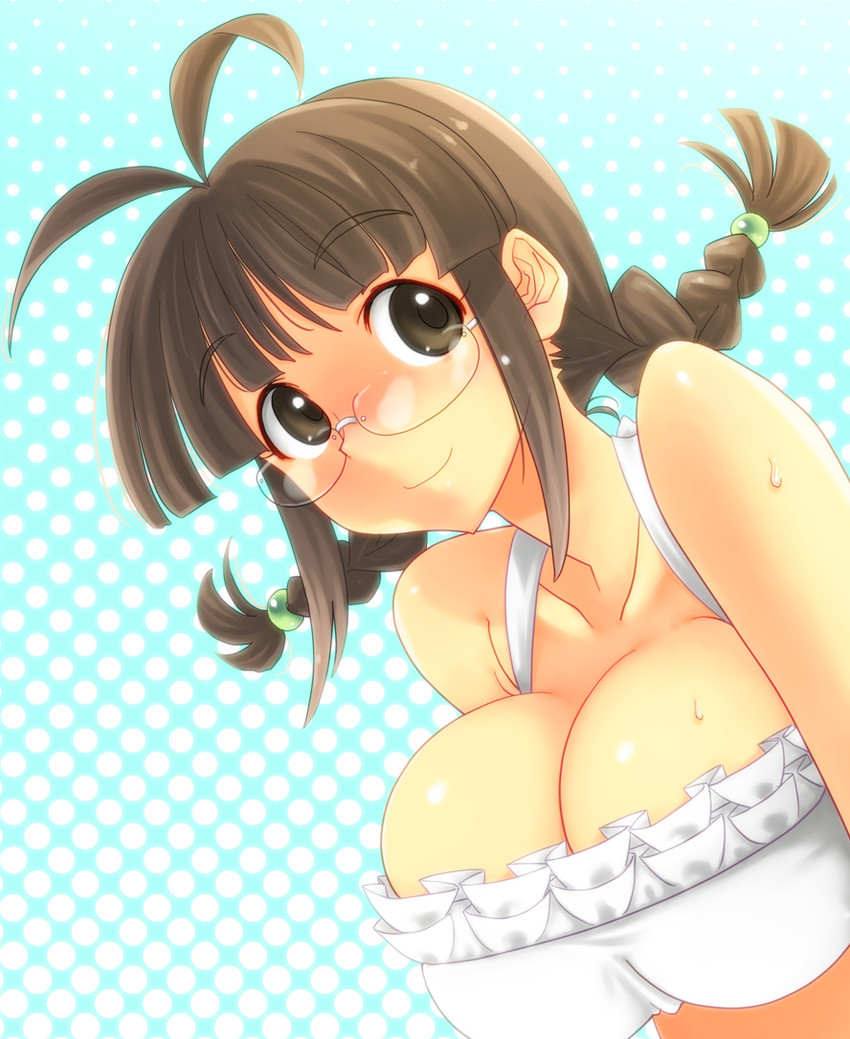 akizuki ritsuko (idolmaster and 1 more) drawn by fuyube_rion
