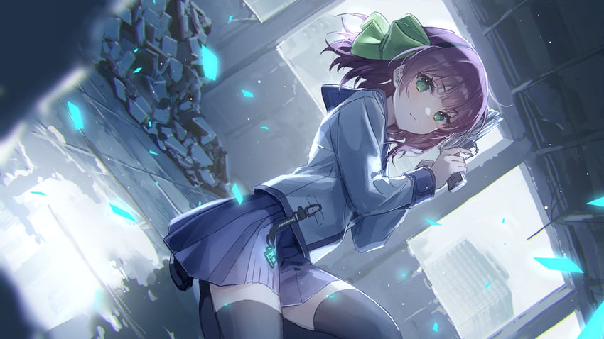 nakamura yuri (angel beats! and 1 more) drawn by oyuyu