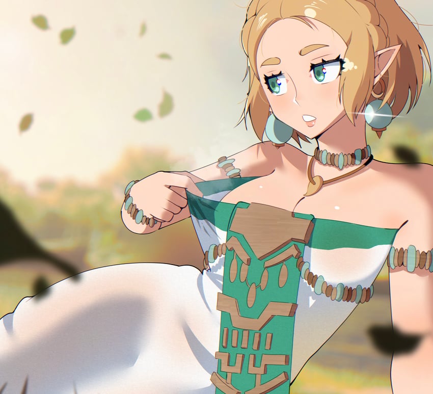 princess zelda (the legend of zelda and 1 more) drawn by gjh