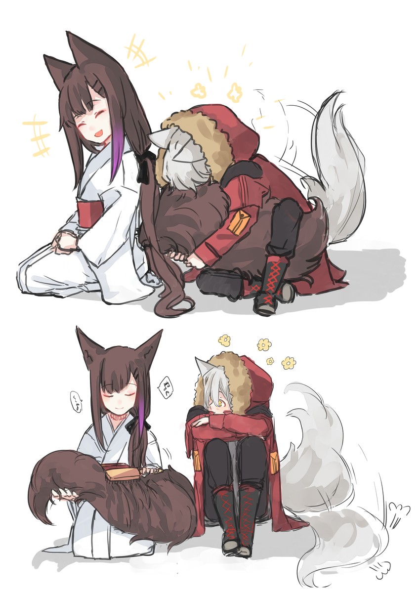 doctor, projekt red, and female doctor (original and 1 more) drawn by hinagi_(fox_priest)