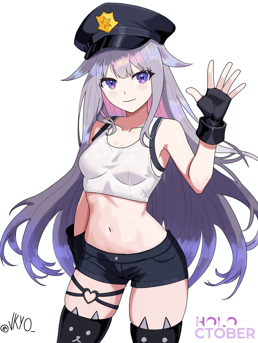koseki bijou (hololive and 2 more) drawn by vkyo