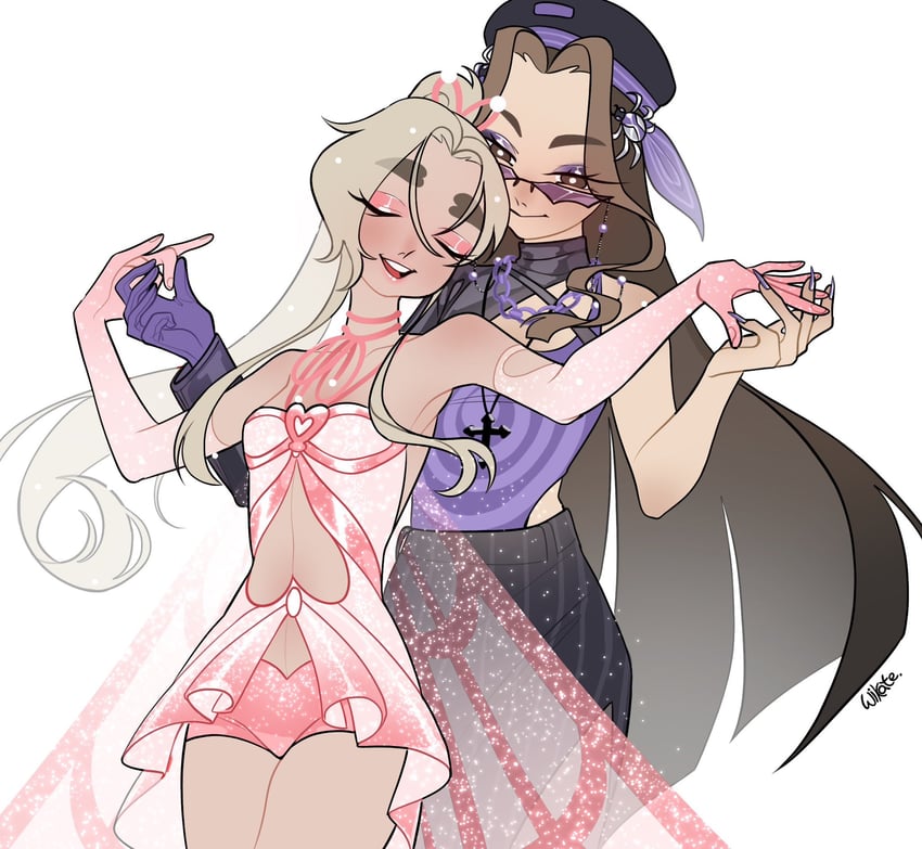 darcy (original and 1 more) drawn by wikate
