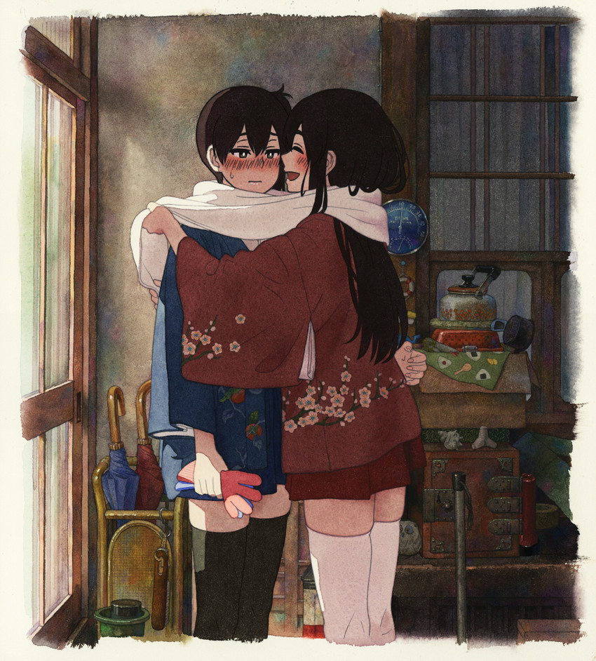 kaga and akagi (kantai collection) drawn by shijukara_(great_tit)