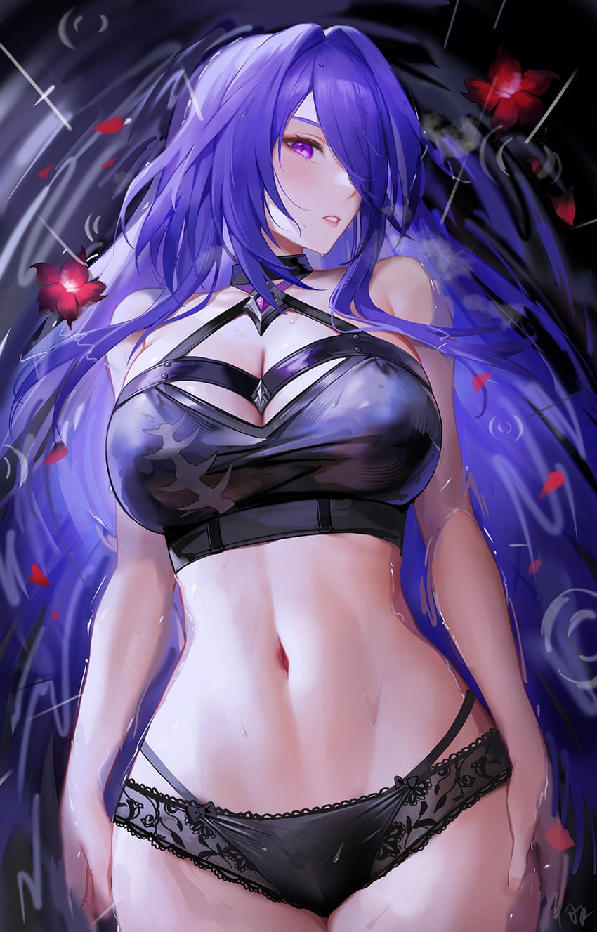 acheron (honkai and 1 more) drawn by qianyuu_(senba)