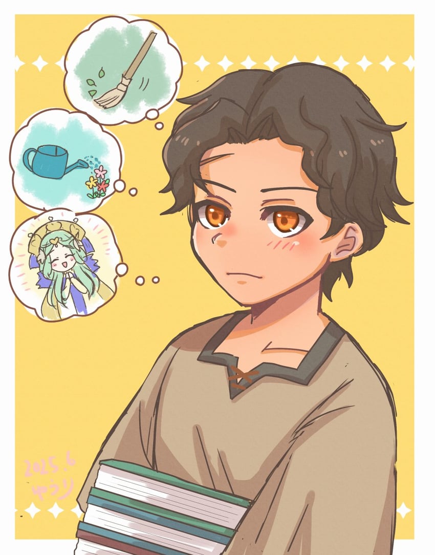rhea and cyril (fire emblem and 1 more) drawn by yuurifeh