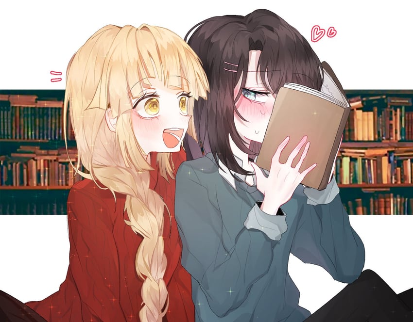 tsurumaki kokoro and okusawa misaki (bang dream!) drawn by sounha_2