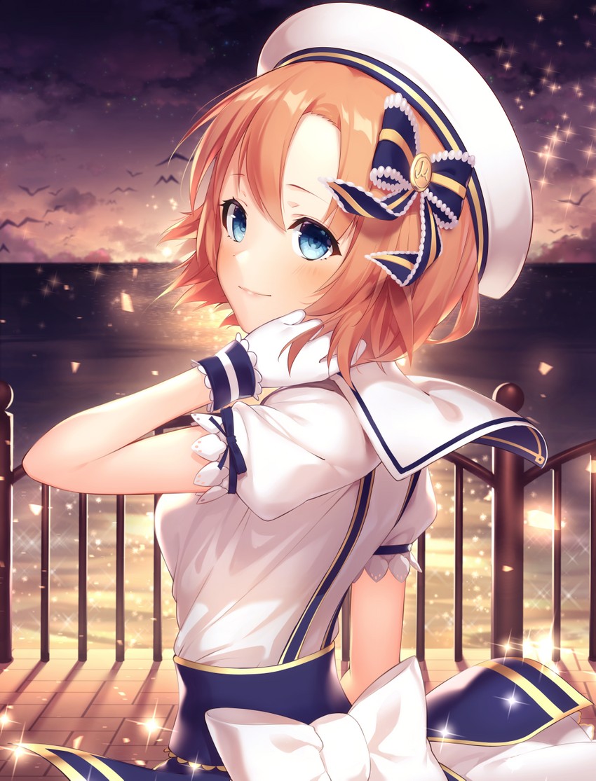 kosaka honoka (love live! and 2 more) drawn by kyouou_ena