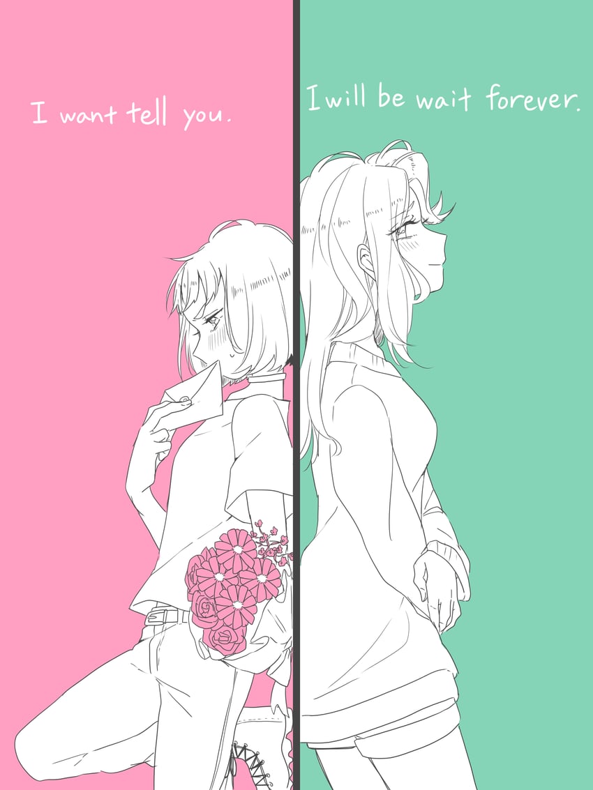 marina and pearl (splatoon and 1 more) drawn by kashikaze