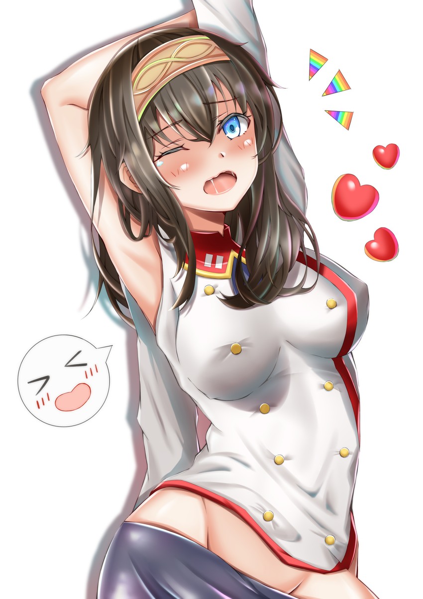 sagisawa fumika and white delmo (idolmaster and 4 more) drawn by yukiaka