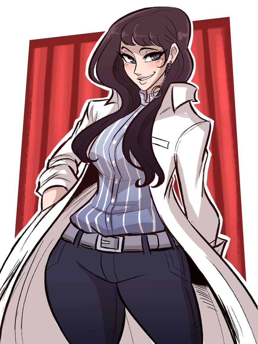 ichinose kuon (persona and 2 more) drawn by scruffyturtles