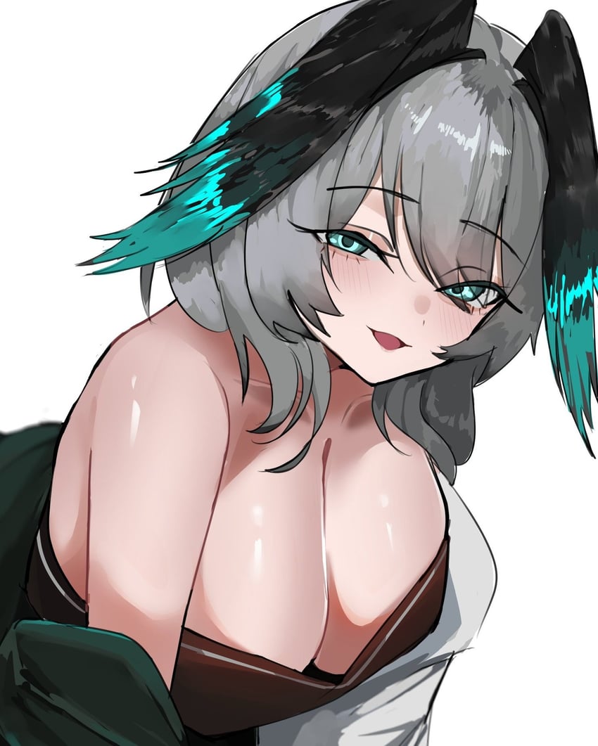 ho'olheyak (arknights and 1 more) drawn by unknownnoname0
