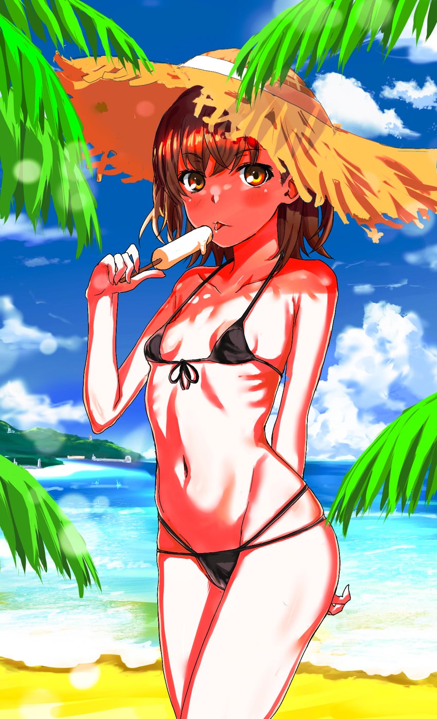 misaka mikoto (toaru majutsu no index and 1 more) drawn by mitsunari_(708154)