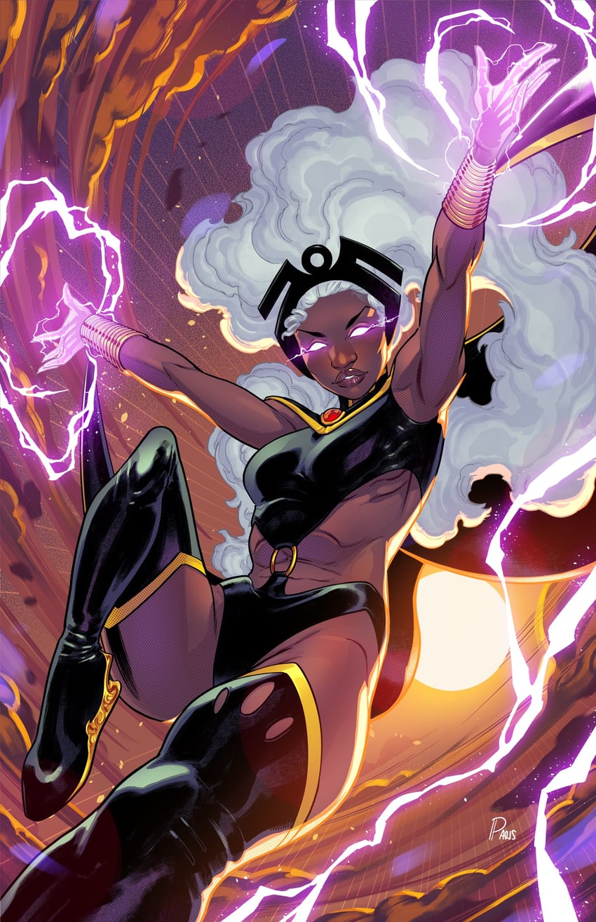 storm (marvel and 1 more) drawn by paris_alleyne