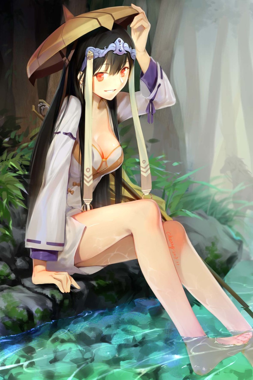 xuangzang sanzang (fate and 1 more) drawn by cherry_(10013717)
