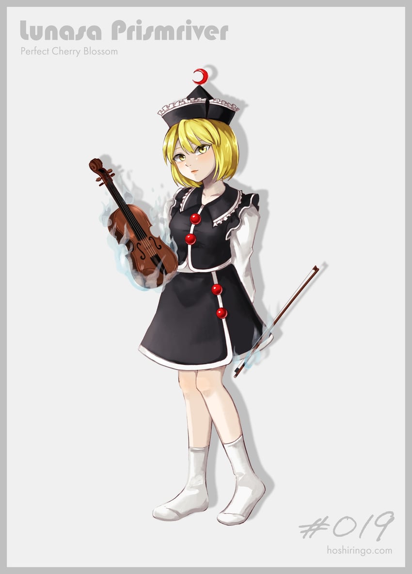 lunasa prismriver (touhou and 1 more) drawn by hoshiringo0902