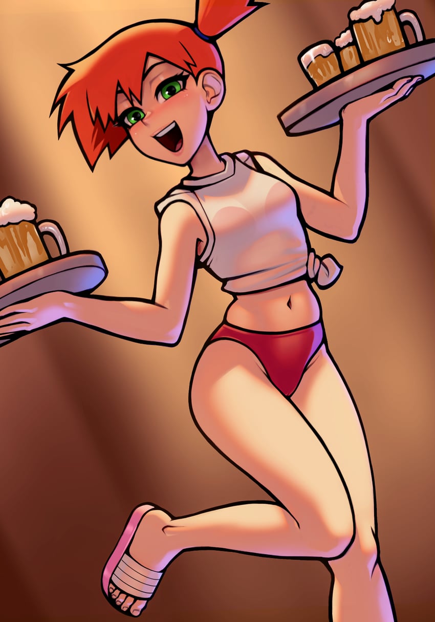 misty (pokemon and 2 more) drawn by loodncrood