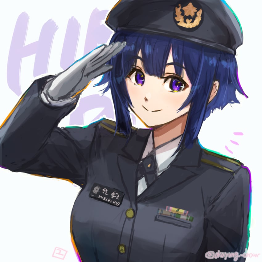 hibiki rio (yuuki bakuhatsu bang bravern) drawn by okamoto_setsura