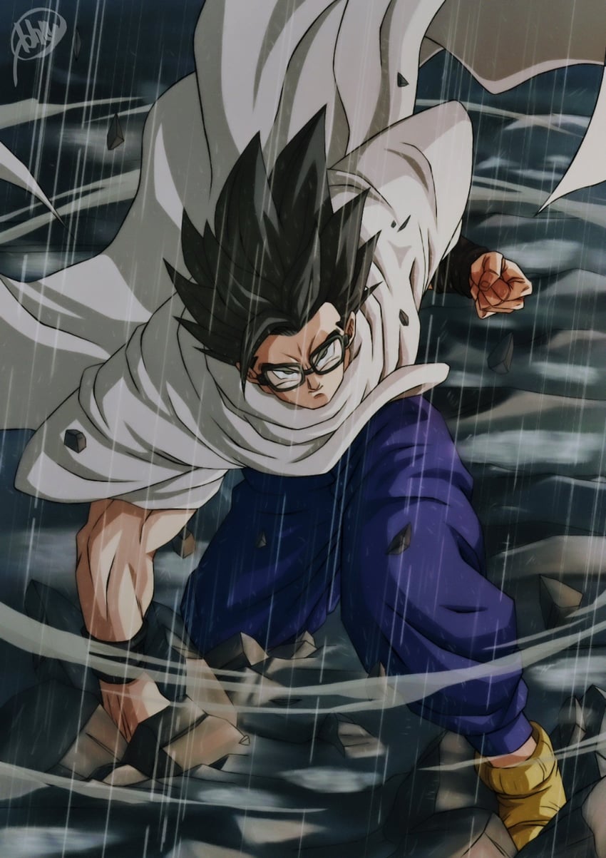 son gohan (dragon ball and 2 more) drawn by kakeru_(dbskakeru)