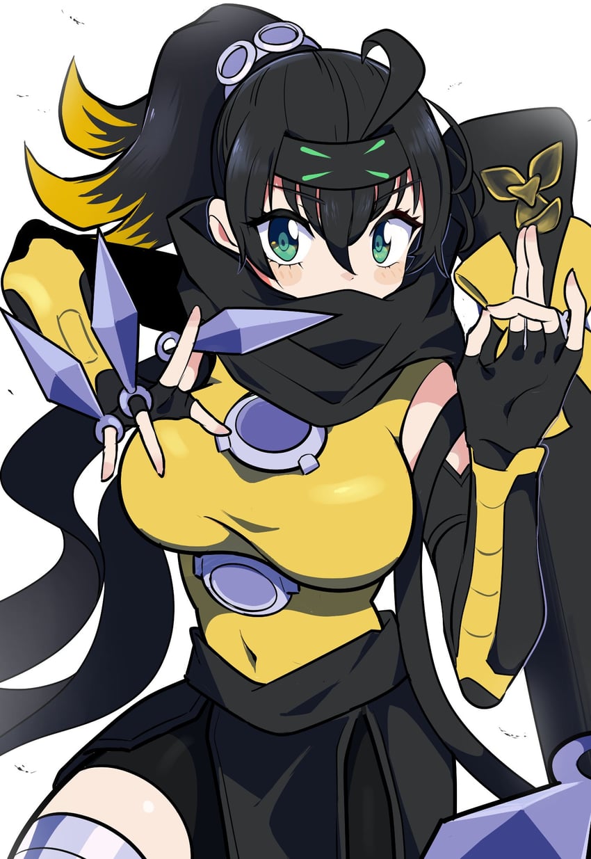 s-force rappa chiyomaru and s:p little knight (yu-gi-oh!) drawn by wadatsumi_(sense11531153)