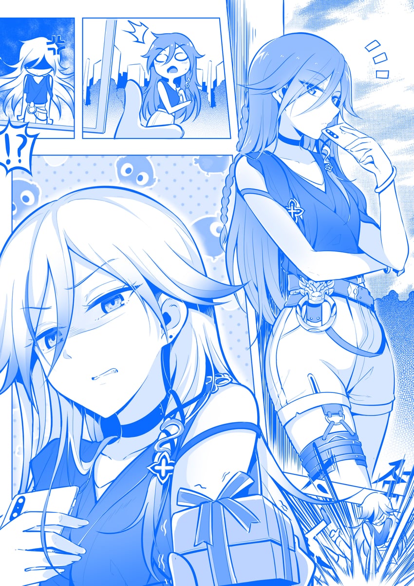 fu hua (honkai and 1 more) drawn by fei_luo_mao