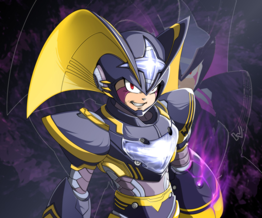 bass (mega man) drawn by manganiac